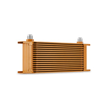 Load image into Gallery viewer, Mishimoto Universal 16-Row Oil Cooler Gold Oil Coolers Mishimoto
