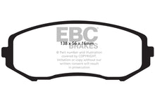 Load image into Gallery viewer, EBC 08+ Suzuki Grand Vitara 2.4 Greenstuff Front Brake Pads Brake Pads - Performance EBC   
