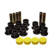 Load image into Gallery viewer, Energy Suspension 98-03 Dodge Durango 2WD / 00-03 Dodge Durago 4WD Black Rear Leaf Spring Bushing Se Bushing Kits Energy Suspension
