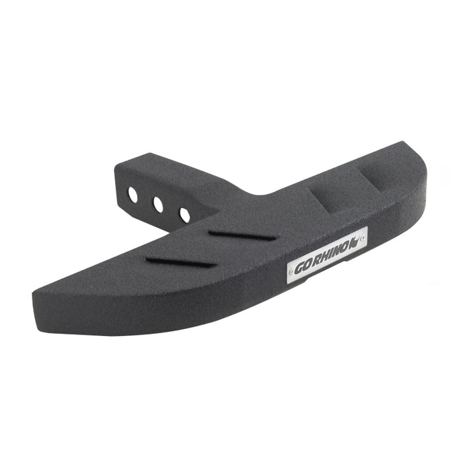Go Rhino RB10 Slim Hitch Step - 18in. Long / Universal (Fits 2in. Receivers) - Bedliner Coating Hitch Accessories Go Rhino