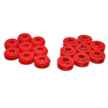 Load image into Gallery viewer, Energy Suspension Fd Bronco Body Mount Set - Red Bushing Kits Energy Suspension
