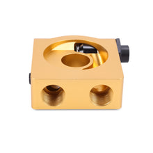 Load image into Gallery viewer, Mishimoto Oil Sandwich Plate w/ Rear-Mounted Thermostat Oil Filter Blocks Mishimoto
