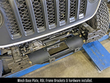 Load image into Gallery viewer, RockJock JL/JT Winch Plate Kit Steel Bumper Winch Mounts RockJock
