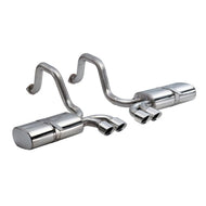 Corsa 1997-2004 Chevrolet Corvette C5 Z06 5.7L V8 Polished Sport Axle-Back Exhaust Axle Back CORSA Performance