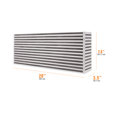 Load image into Gallery viewer, Mishimoto Universal Air-to-Air Intercooler Core - 20in / 7.8in / 3.5in Intercoolers Mishimoto

