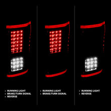 Load image into Gallery viewer, ANZO 15-17 Ford F-150 LED Taillights Black w/ Sequential Tail Lights ANZO
