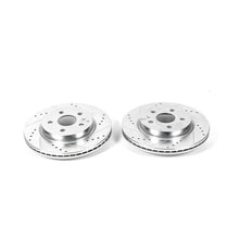 Load image into Gallery viewer, Power Stop 2010 Buick Allure Rear Evolution Drilled &amp; Slotted Rotors - Pair Brake Rotors - Slot &amp; Drilled PowerStop
