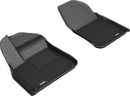 3D MAXpider 2019-2019 Porsche Cayenne Kagu 1st Row Floormat - Black Floor Mats - Rubber 3D MAXpider   