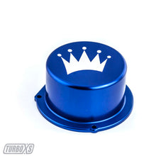Load image into Gallery viewer, Turbo XS 15-16 Subaru WRX Billet Aluminum Vacuum Pump Cover - Blue Engine Covers Turbo XS
