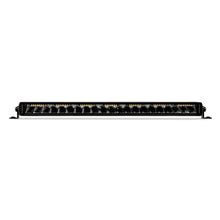 Load image into Gallery viewer, Go Rhino Xplor Blackout Combo Series Sgl Row LED Light Bar w/Amber (Side/Track Mount) 20.5in. - Blk Light Bars &amp; Cubes Go Rhino   
