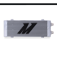 Load image into Gallery viewer, Mishimoto Universal Medium Bar and Plate Dual Pass Silver Oil Cooler Oil Coolers Mishimoto
