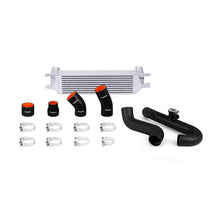 Load image into Gallery viewer, Mishimoto 2015 Ford Mustang EcoBoost Performance Intercooler Kit - Silver Core Wrinkle Black Pipes Intercooler Kits Mishimoto
