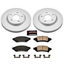 Load image into Gallery viewer, Power Stop 2004 Pontiac Grand Prix Front Z17 Evolution Geomet Coated Brake Kit Brake Kits - Performance Blank PowerStop

