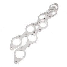 Load image into Gallery viewer, Stainless Works Big Block Chevy Round Port Header 304SS Exhaust Flanges 2in Primaries Flanges Stainless Works
