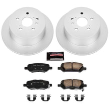 Load image into Gallery viewer, Power Stop 09-16 Toyota Venza Rear Z17 Evolution Geomet Coated Brake Kit Brake Kits - Performance Blank PowerStop

