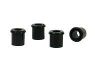 Whiteline Plus 84-3/92 Isuzu Trooper Rear Spring - Eye Rear & Shackle Bushing Spring Insulators Whiteline