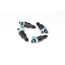 Load image into Gallery viewer, DeatschWerks Universal 450cc Low Impedance 11mm Upper Injector - Set of 4 Fuel Injector Sets - 4Cyl DeatschWerks
