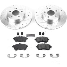 Load image into Gallery viewer, Power Stop 2015 Mercedes-Benz C250 Front Z23 Evolution Sport Brake Kit Brake Kits - Performance D&amp;S PowerStop   

