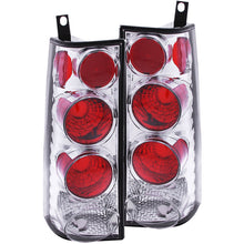 Load image into Gallery viewer, ANZO 1996-2002 Gmc Savana Taillights Chrome Tail Lights ANZO
