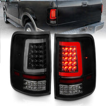 Load image into Gallery viewer, ANZO 2004-2006 Ford F-150 LED Tail Lights w/ Light Bar Black Housing Smoke Lens Tail Lights ANZO
