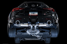 Load image into Gallery viewer, AWE 2020 Toyota Supra A90 Resonated Touring Edition Exhaust - 5in Chrome Silver Tips Catback AWE Tuning   

