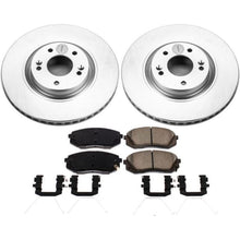 Load image into Gallery viewer, Power Stop 17-19 Hyundai Sonata Front Z17 Evolution Geomet Coated Brake Kit Brake Kits - Performance Blank PowerStop
