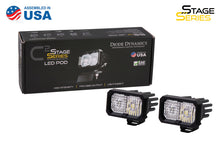 Load image into Gallery viewer, Diode Dynamics Stage Series 2 In LED Pod Pro - White Fog Standard ABL (Pair) Light Accessories and Wiring Diode Dynamics   
