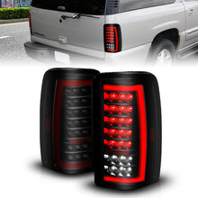 Load image into Gallery viewer, ANZO 00-06 Chevrolet Tahoe / GMC Yukon Full LED Taillights w/ Lightbar Black Housing/Smoke Lens Tail Lights ANZO
