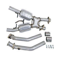 Load image into Gallery viewer, BBK 94-95 Mustang 5.0 High Flow X Pipe With Catalytic Converters - 2-1/2 Catback BBK
