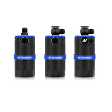 Load image into Gallery viewer, Mishimoto Universal Baffled Oil Catch Can - Blue Oil Catch Cans Mishimoto
