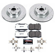 Power Stop 2006 Mercedes-Benz CLS500 Front Z26 Street Warrior Brake Kit Brake Kits - Performance D&S PowerStop   