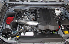 Load image into Gallery viewer, Spectre 10-18 Toyota FJ 10-15 4Runner V6-4.0L F/I Air Intake Kit - Polished w/Red Filter Cold Air Intakes Spectre
