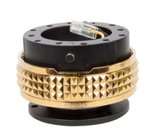 Load image into Gallery viewer, NRG Quick Release Kit - Pyramid Edition - Black Body / Chrome Gold Pyramid Ring Quick Release Adapters NRG
