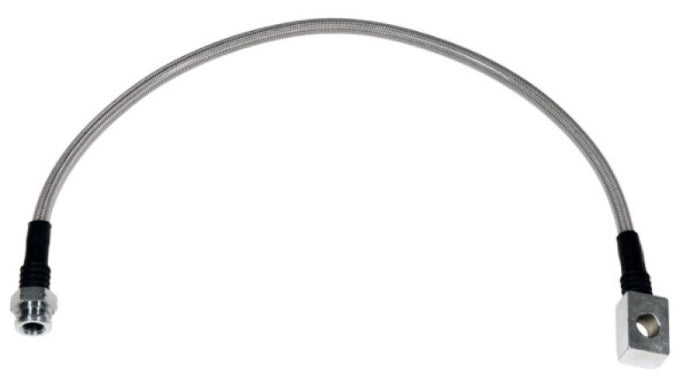 Wilwood 20in OAL Flexline -3 Hose to M10 by 1.00 to 12 Deg. Banjo Bubble Flare Brake Line Kits Wilwood