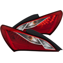 Load image into Gallery viewer, ANZO 2010-2013 Hyundai Genesis LED Taillights Red/Clear Tail Lights ANZO
