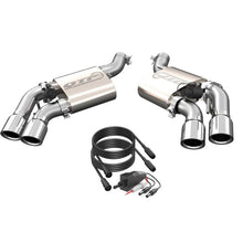 Load image into Gallery viewer, QTP 16-18 Chevrolet Camaro SS 6.2L 304SS Screamer Axle Back Exhaust w/4in Quad Tips Axle Back QTP
