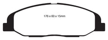 Load image into Gallery viewer, EBC 08-13 Cadillac CTS 3.0 Redstuff Front Brake Pads Brake Pads - Performance EBC   
