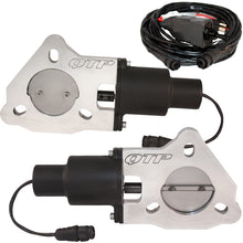 Load image into Gallery viewer, QTP 2.5in Bolt-On QTEC Dual Electric Cutout Valves - Pair Exhaust Cutouts QTP
