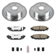 Load image into Gallery viewer, Power Stop 05-09 Subaru Legacy Rear Z26 Street Warrior Brake Kit Brake Kits - Performance D&amp;S PowerStop   
