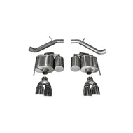 Corsa 2016-2019 Cadillac ATS-V 3.6T 4in Polished Sport Axle-Back Exhaust Axle Back CORSA Performance