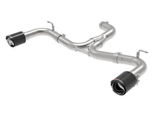 Load image into Gallery viewer, aFe MACH Force-Xp 3in to 2-1/2in Stainless Steel Axle-Back Exhaust Carbon - 15-17 Volkswagen GTI Axle Back aFe
