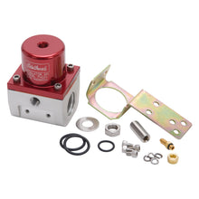Load image into Gallery viewer, Edelbrock Fuel Pressure Regulator EFI 180 GPH 35-90 PSI -10In/Out -6 Return Red/Clear Fuel Pressure Regulators Edelbrock
