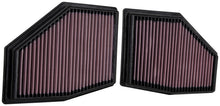 Load image into Gallery viewer, K&amp;N 2020 BMW M550i 4.4L V8 Replacement Air Filter (2 Per Box) Air Filters - Drop In K&amp;N Engineering   
