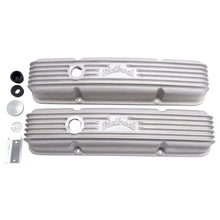 Load image into Gallery viewer, Edelbrock Valve Cover Classic Series Chevrolet 1959-1986 262-400 CI V8 w/ Oil Fill Hole Satin Valve Covers Edelbrock
