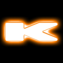 Load image into Gallery viewer, ORACLE Lighting Universal Illuminated LED Letter Badges - Matte Wht Surface Finish - K SEE WARRANTY Light Accessories and Wiring ORACLE Lighting
