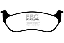 Load image into Gallery viewer, EBC 07-11 Ford Explorer Sport Trac 4.0 Greenstuff Rear Brake Pads Brake Pads - Performance EBC   
