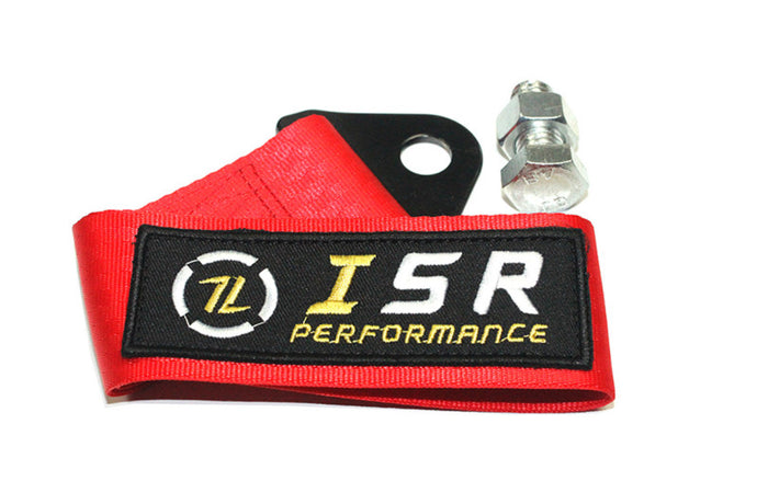 ISR Performance Universal Racing Tow Strap - Red Tow Straps ISR Performance   