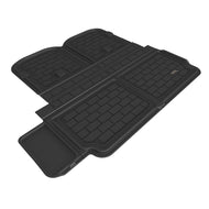 3D Maxpider 2022 Tesla Model X Behind 2nd Row Cross Fold Kagu Black Cargo Liner Floor Mats - Rubber 3D MAXpider   