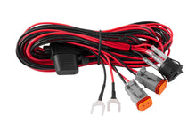 Load image into Gallery viewer, Diode Dynamics Light Duty Dual Output Light Bar Wiring Harness Light Accessories and Wiring Diode Dynamics   
