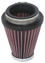 Load image into Gallery viewer, K&amp;N Universal Clamp-On Air Filter 2-1/8in Flange 3-1/2in Base 2in Top 4in Height Air Filters - Universal Fit K&amp;N Engineering   
